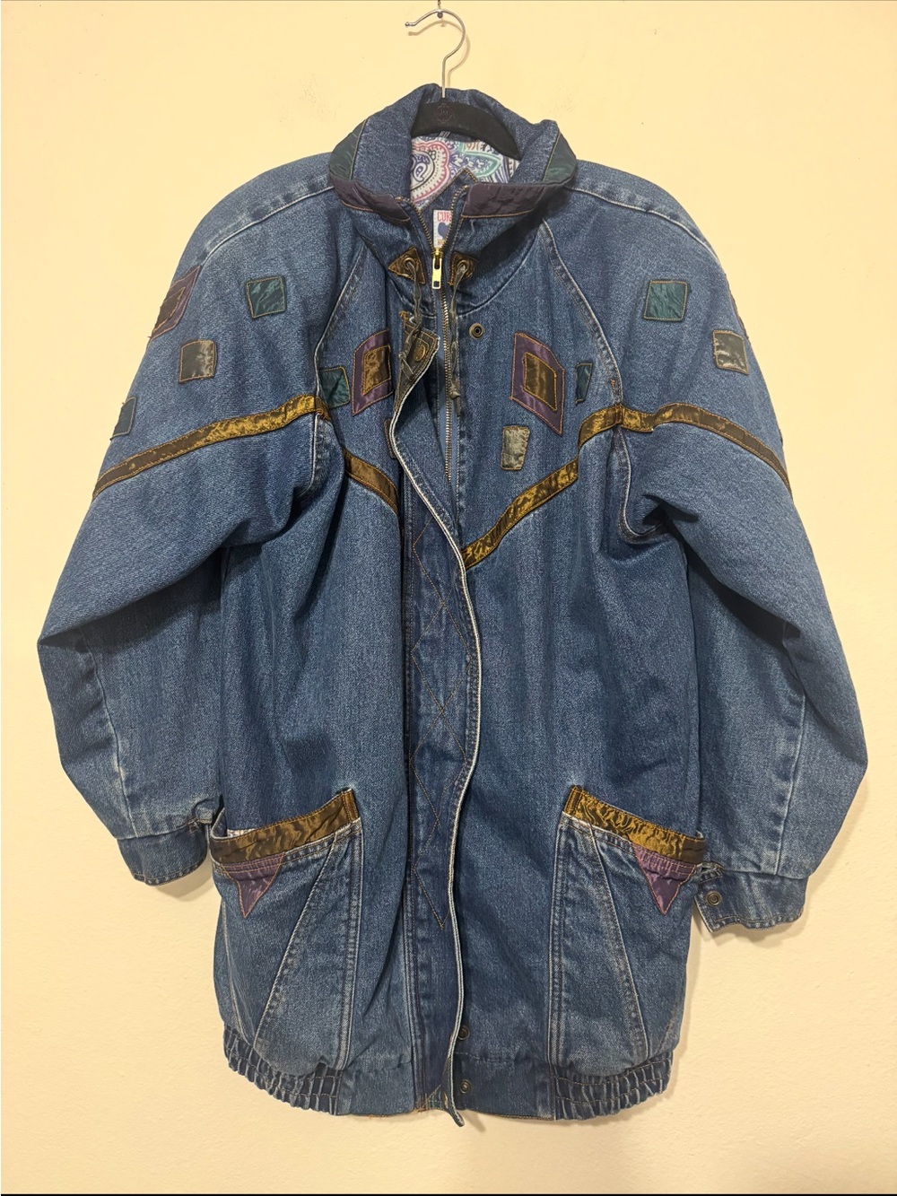Current Seen Vintage Jean Jacket Size Medium